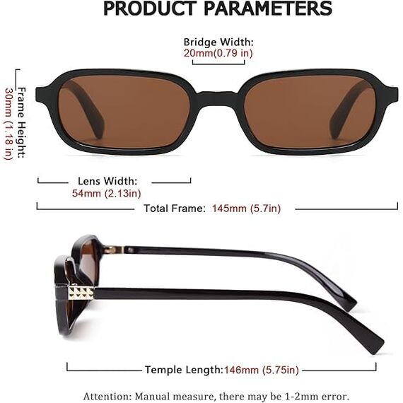 CHAOSELF Sunglasses for Women and