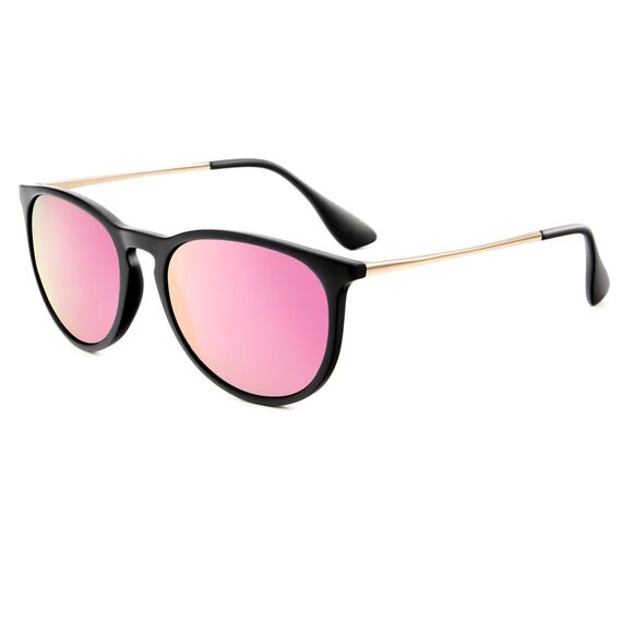 HENGOSEN Sonnenbrille Damen Polarisiert Sunglasses-Woman: Polarisiert Sonnenbrille Damen Retro UV Schutz Vintage Sunglasses
