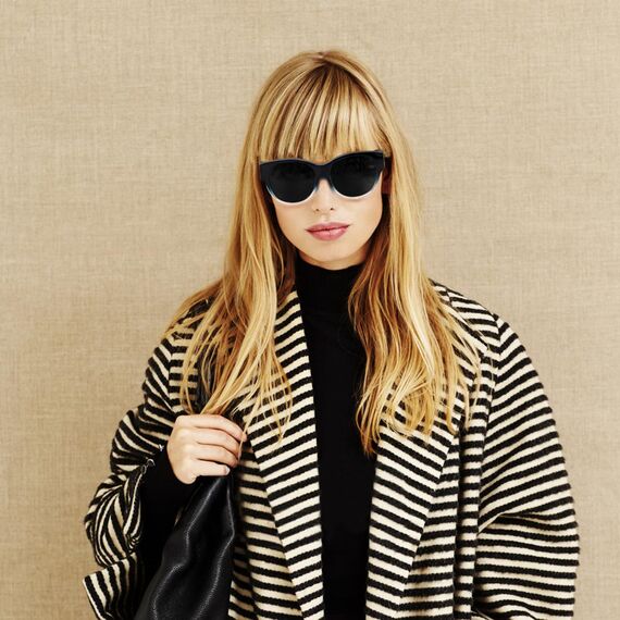 Face Shadow Polarisiert Überzieh Sonnenbrille über Normale Brille Damen UV400 Schutz, Übergroß Überbrille für Brillenträger, Ultra Leicht für Fahren, Radfahren, Sport und Freizeit