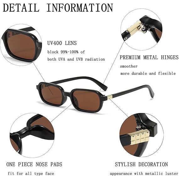 CHAOSELF Sunglasses for Women men