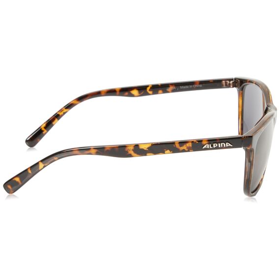 ALPINA JAIDA - Verspiegelte und Bruchsichere Sonnenbrille Mit 100% UV-Schutz Für Erwachsene, havana gloss, One Size