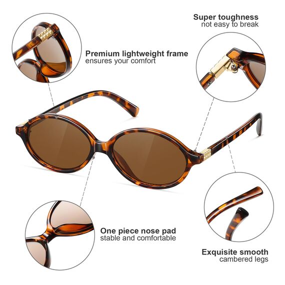 CHAOSELF Sunglasses for Women and