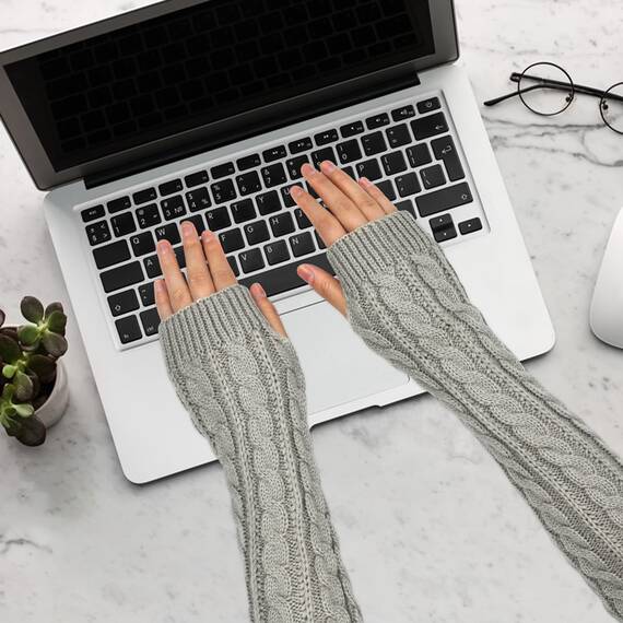 SHEPIN 3 Paar Armstulpen Damen Wolle Pulswärmer Strick Halb Fingerlose Handschuhe Gestrickte Handstulpen Unisex Winterhandschuhe Damenhandschuhe handschuhe Winter Armwärmer