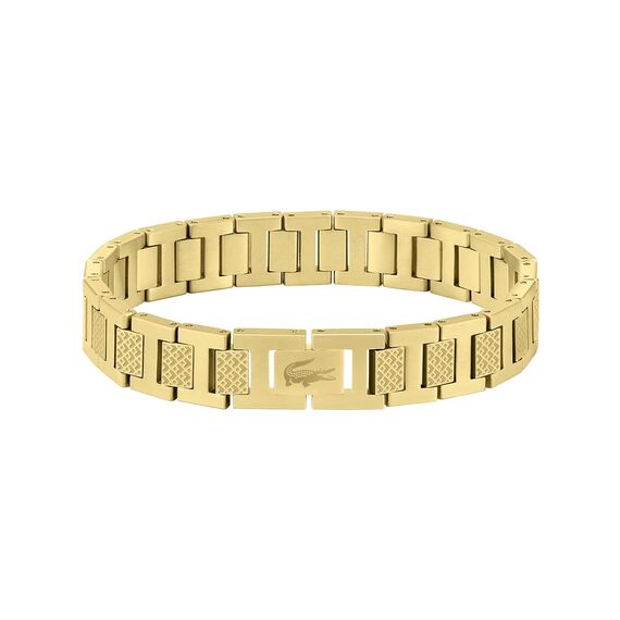 Lacoste Armband mit Knebelverschluss für Herren Kollektion METROPOLE Verziert mit petit piqué Muster - 2040120