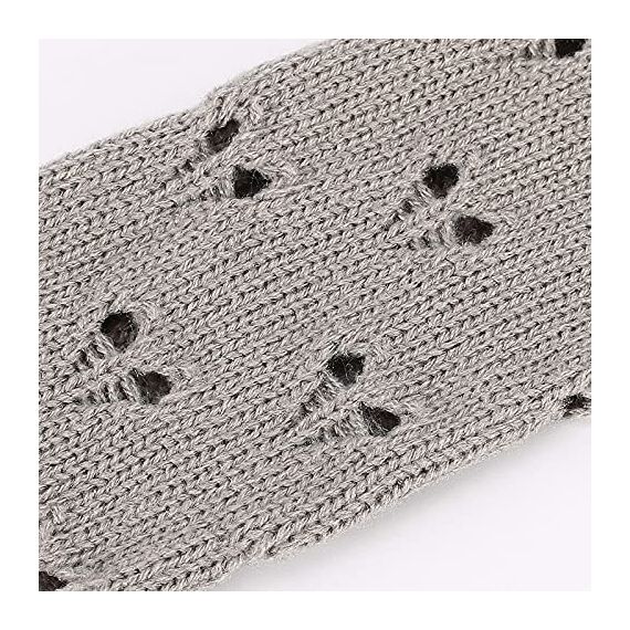 Grunge Handschuhe Fairy Grunge Zubehör zerrissener Handschuh Häkelhandschuh Grunge Kleidung Fairy Grunge Ästhetik, Dunkelgrau, M