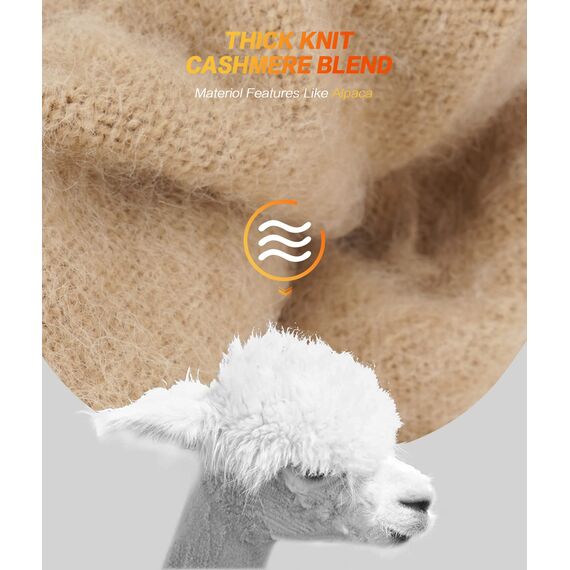 Bequemer Laden Damen Winter Warme Touchscreen Handschuhe Kamel