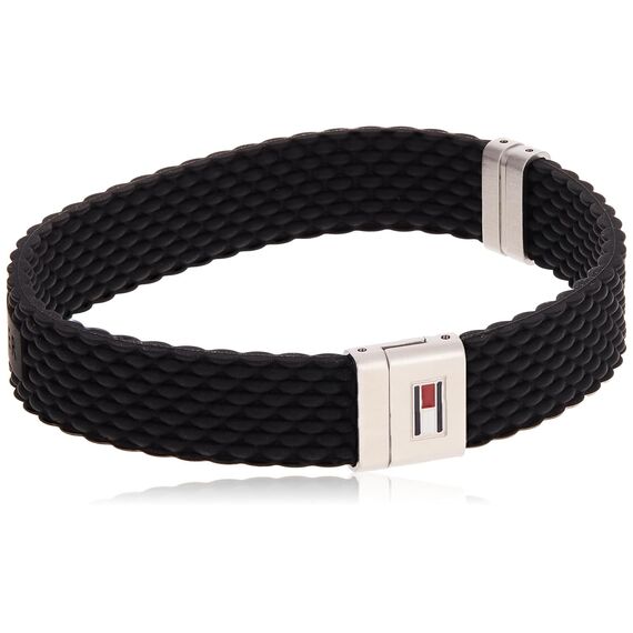 Tommy Hilfiger Jewelry armband für Herren aus Silikon aus Blau oder Schwarz