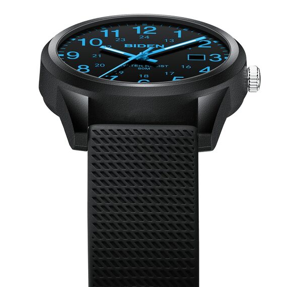 LN LENQIN Herren Uhr Uhren Herren Analog Quarz Armbanduhr 30M wasserdichte mit Datum Mode Casual Designer Uhr für Männer Silikonband