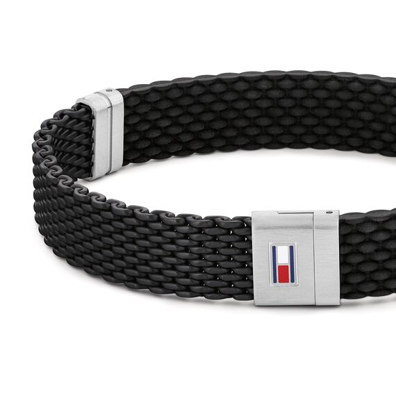 Tommy Hilfiger Jewelry armband für Herren aus Silikon aus Blau oder Schwarz