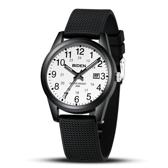 Herren Uhr Uhren Herren Analog Quarz Armbanduhr 30M Wasserdichte mit Datum Mode Casual Designer Uhr für Männer Silikonband