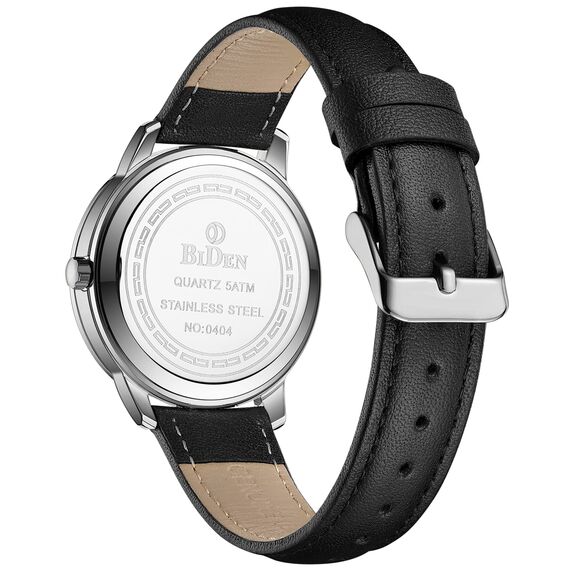 HANPOSH Uhren Herren Herren Uhr Analog Quarz Uhren für Männer Wasserdicht Armbanduhren Mode Business Uhr mit Datum Leder Band