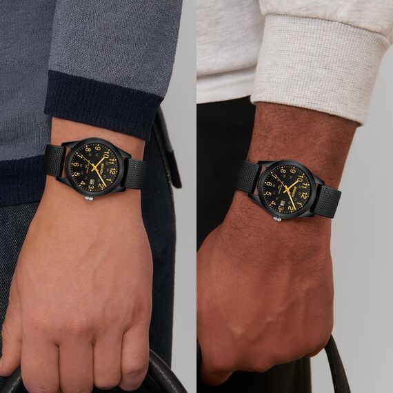 LN LENQIN Herren Uhr Uhren Herren Analog Quarz Armbanduhr 30M wasserdichte mit Datum Mode Casual Designer Uhr für Männer Silikonband