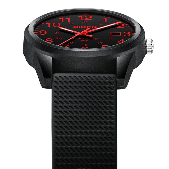 LN LENQIN Herren Uhr Uhren Herren Analog Quarz Armbanduhr 30M wasserdichte mit Datum Mode Casual Designer Uhr für Männer Silikonband