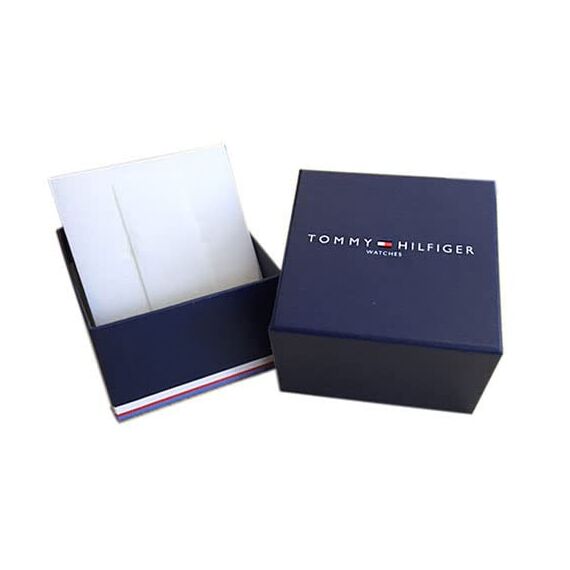 Tommy Hilfiger Multi Zifferblatt Quarz Uhr für Herren mit Braunes Lederarmband - 1710450