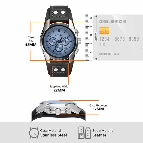 Fossil Herrenarmbanduhr Sport CH2564