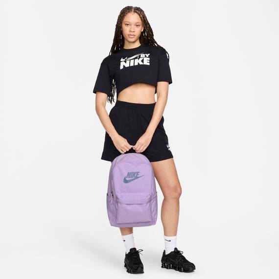 Nike Unisex Heritage Rucksack, Lilac Bloom/Lilac Bloom/Ashen, One Size