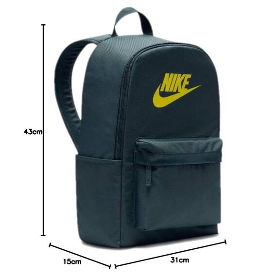 NIKE Heritage Unisex Rucksack für Erwachsene (1 Stück), Tiefwald/Dschungel/Hochspannung, Eine Größe passt allen, Casual