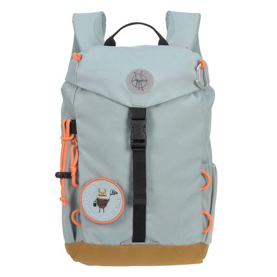 LÄSSIG Kinderrucksack Kindergartenrucksack Wanderrucksack - ab 3 Jahre - 9 Liter / Mini Outdoor Backpack light blue