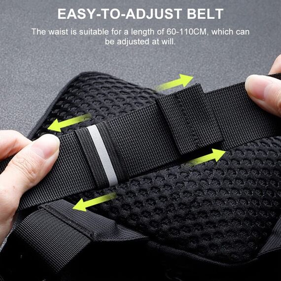 DONGKER Sling Chest Crossbody Bag, Wasserdicht Schultertasche, Crossbody Bag Backpack für Männer und Frauen, die Outdoor-Sportarten wandern (S, Schwarz)