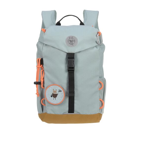 LÄSSIG Kinderrucksack Kindergartenrucksack Wanderrucksack - ab 3 Jahre - 9 Liter / Mini Outdoor Backpack light blue