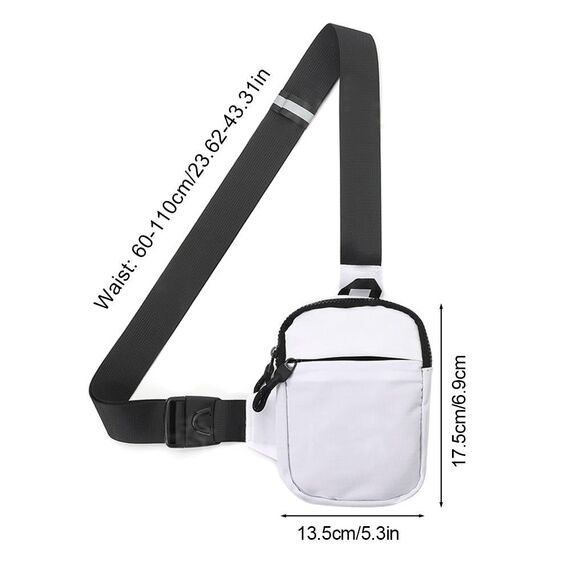 DONGKER Sling Chest Crossbody Bag, Wasserdicht Schultertasche, Crossbody Bag Backpack für Männer und Frauen, die Outdoor-Sportarten wandern