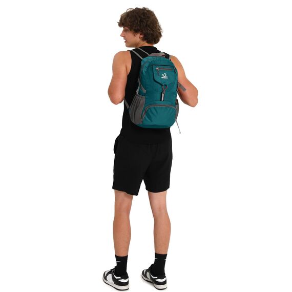 WATERFLY Ultraleicht Faltbar Klein Rucksack: 20L Leicht Packable Wanderrucksack Tagesrucksack Trekkingrucksack Outdoor Sportlich Backpack Travel Daypack für Herren Damen