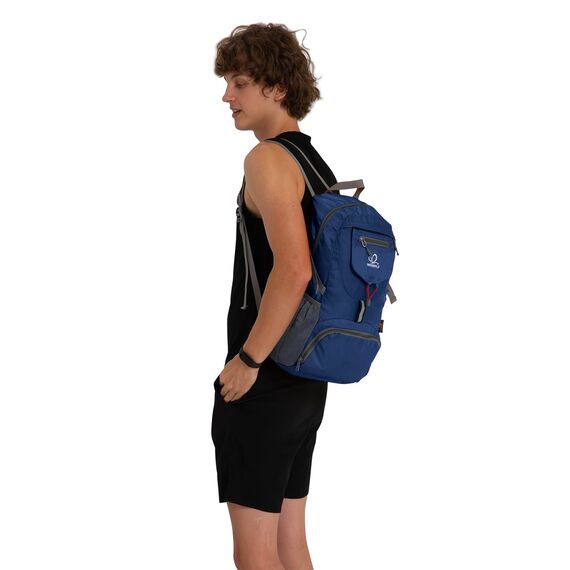 WATERFLY Ultraleicht Faltbar Klein Rucksack: 20L Leicht Packable Wanderrucksack Tagesrucksack Trekkingrucksack Outdoor Sportlich Backpack Travel Daypack für Herren Damen