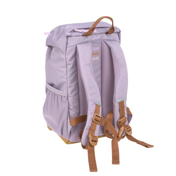 LÄSSIG Kinderrucksack Kindergartenrucksack Wanderrucksack - ab 3 Jahre - 9 Liter/Mini Outdoor Backpack lilac