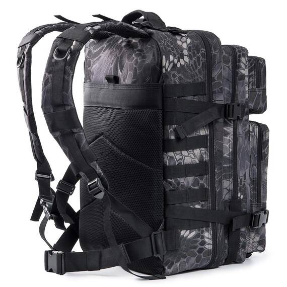 QT&QY 45L Militärischer taktischer Rucksack Bundeswehr Rucksäcke für Männer Molle Armee Angriff Tagesrucksack 3 Tage Bug Out Go Tasche Trekking Wanderrucksack