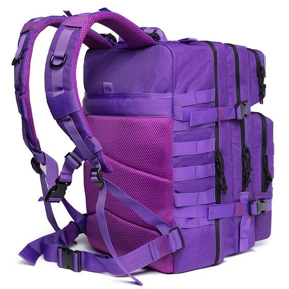 QT&QY 45L Militärischer taktischer Rucksack Bundeswehr Rucksäcke für Männer Molle Armee Angriff Tagesrucksack 3 Tage Bug Out Go Tasche Trekking Wanderrucksack