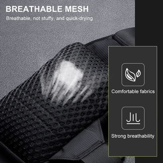 DONGKER Sling Chest Crossbody Bag, Wasserdicht Schultertasche, Crossbody Bag Backpack für Männer und Frauen, die Outdoor-Sportarten wandern (S, Blau)