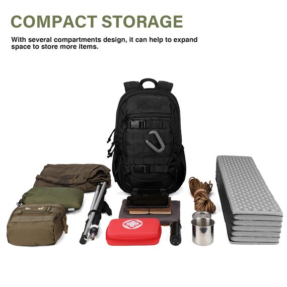 Mardingtop 18L/28L Rucksack Taktischer Trekkingrucksacke Rucksäck Outdoor Wanderrucksäcke für Camping Wandern Reisen