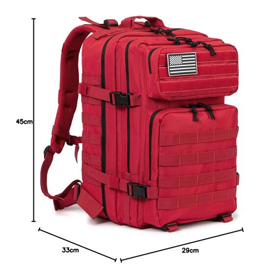 QT&QY 45L Militärischer taktischer Rucksack Crossfit Bundeswehr Rucksäcke für Männer Molle Armee Angriff Tagesrucksack 3 Tage Bug Out Go Tasche Trekking Wanderrucksack