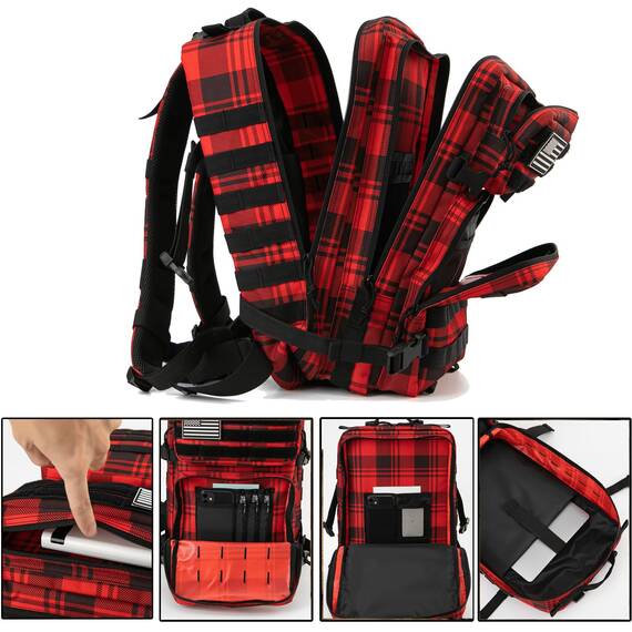 QT&QY 45L Militärischer taktischer Rucksack Crossfit Bundeswehr Rucksäcke für Männer Molle Armee Angriff Tagesrucksack 3 Tage Bug Out Go Tasche Trekking Wanderrucksack