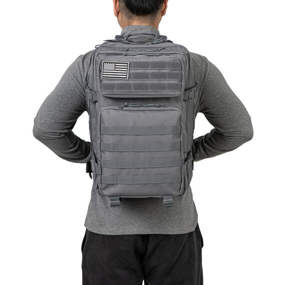 QT&QY 45L Militärischer taktischer Rucksack Crossfit Bundeswehr Rucksäcke für Männer Molle Armee Angriff Tagesrucksack 3 Tage Bug Out Go Tasche Trekking Wanderrucksack