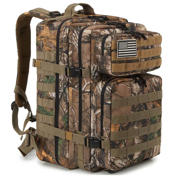 QT&QY 45L Militärischer taktischer Rucksack Crossfit Bundeswehr Rucksäcke für Männer Molle Armee Angriff Tagesrucksack 3 Tage Bug Out Go Tasche Trekking Wanderrucksack