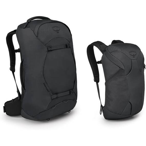 Osprey Farpoint Herren Reiserucksack, 70L, Tunnel Vision Grey, O/S