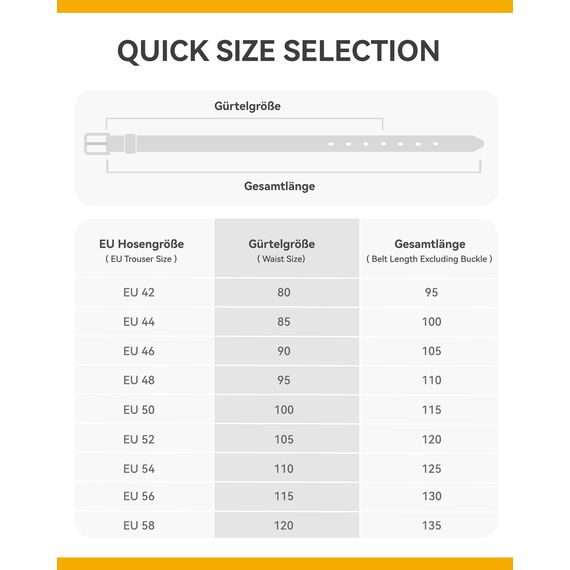 CHAOREN 3cm Ledergürtel Herren, Gürtel Herren Leder für Business und Formelle Anlässe, Anzuggürtel Perfekter zu Männer Businessschuhe