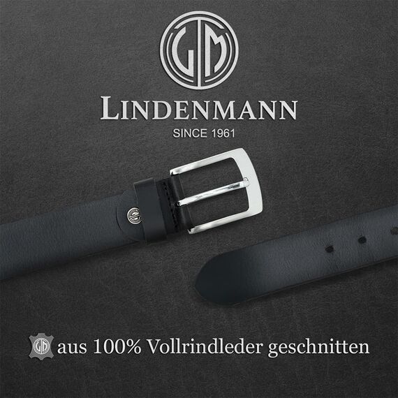 LINDENMANN Gürtel XXL bis zur Überlänge 170 cm, Größe:115
