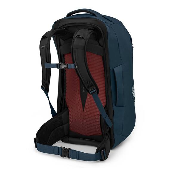 Osprey Farpoint Herren Reiserucksack, 70L, Muted Space Blue, O/S