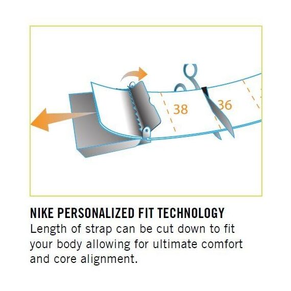 Nike Herren 1111301 apparel belts, Schwarz, Einheitsgröße EU