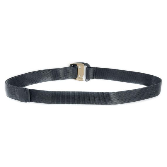 Tatonka Herren Riem Stretch Belt 32 mm Gürtel, Schwarz, 125 x 3,2 cm EU