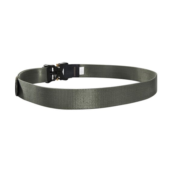 Tasmanian Tiger TT QR Stretchbelt 38mm längenverstellbarer Freizeit Outdoor Stretch-Gürtel mit Metall-Schließe, Steingrau-Oliv IRR