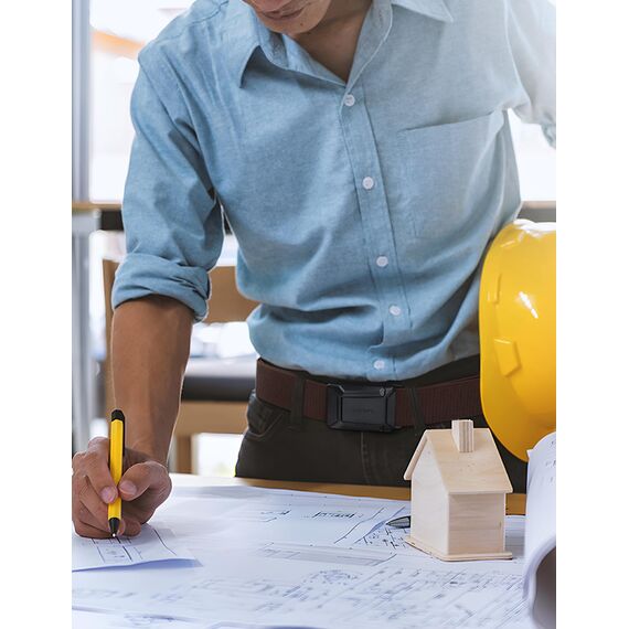 JUKMO Taktischer Stretchgürtel für Männer, Militär Arbeit Rigger Wandern,3,8cm elastische Nylon Web Ratsche Schnellspanner Gürtel in Geschenkbox (Kaffee, Klein)