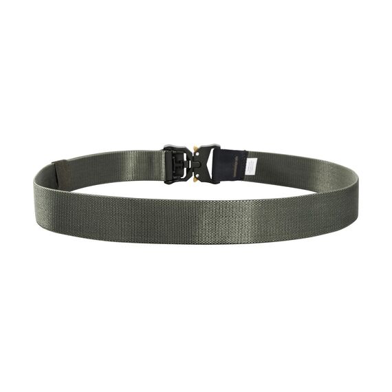 Tasmanian Tiger TT QR Stretchbelt 38mm längenverstellbarer Freizeit Outdoor Stretch-Gürtel mit Metall-Schließe, Steingrau-Oliv IRR