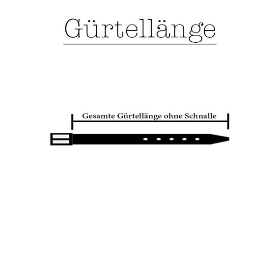 Vascavi Ledergürtel, 3 cm breit, Made in Germany, echt Leder Gürtel für Damen und Herren, kürzbar (120 cm Gesamtlänge 130 cm, Dunkelbraun)
