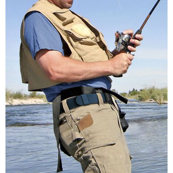 BULLIANT Taktischer Gürtel, Gürtel Herren Arbeitsgürtel Militär Wandern 3,8cm,Schnellverschluss Metallschnalle(Navy Blau,155cm/52-56" taille verstellbar)