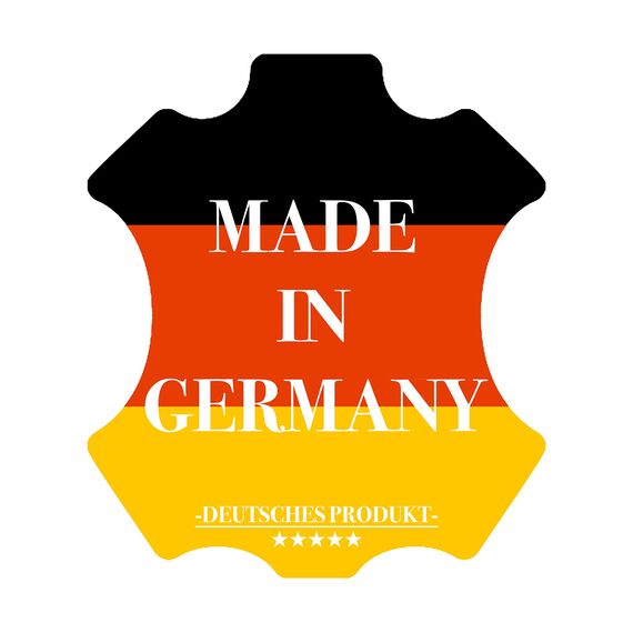 Vascavi Ledergürtel, 3 cm breit, Made in Germany, echt Leder Gürtel für Damen und Herren, kürzbar (110 cm Gesamtlänge 120 cm, Schwarz)