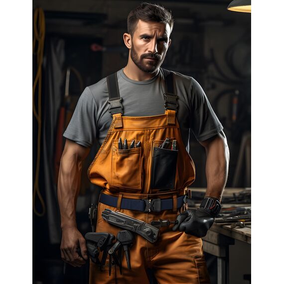 JUKMO Taktischer Gürtel, Militär Wandern 3,8cm Arbeit Gürtel mit Schwere Schnellverschluss Schnalle (Blau, 115cm)