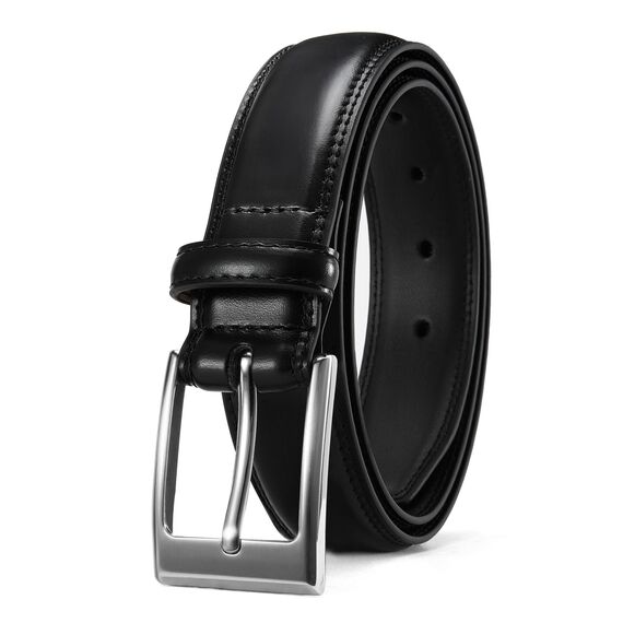 CHAOREN 3cm Ledergürtel Herren, Gürtel Herren Leder für Business und Formelle Anlässe, Anzuggürtel Perfekter zu Männer Businessschuhe